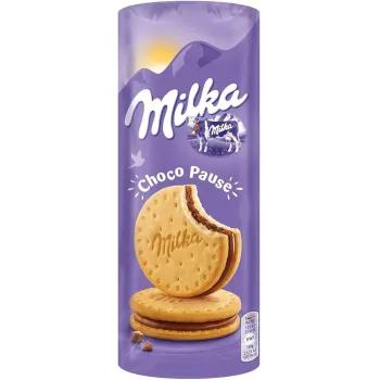 Milka Biscuit 260g Choco Pause (Pack of 18)