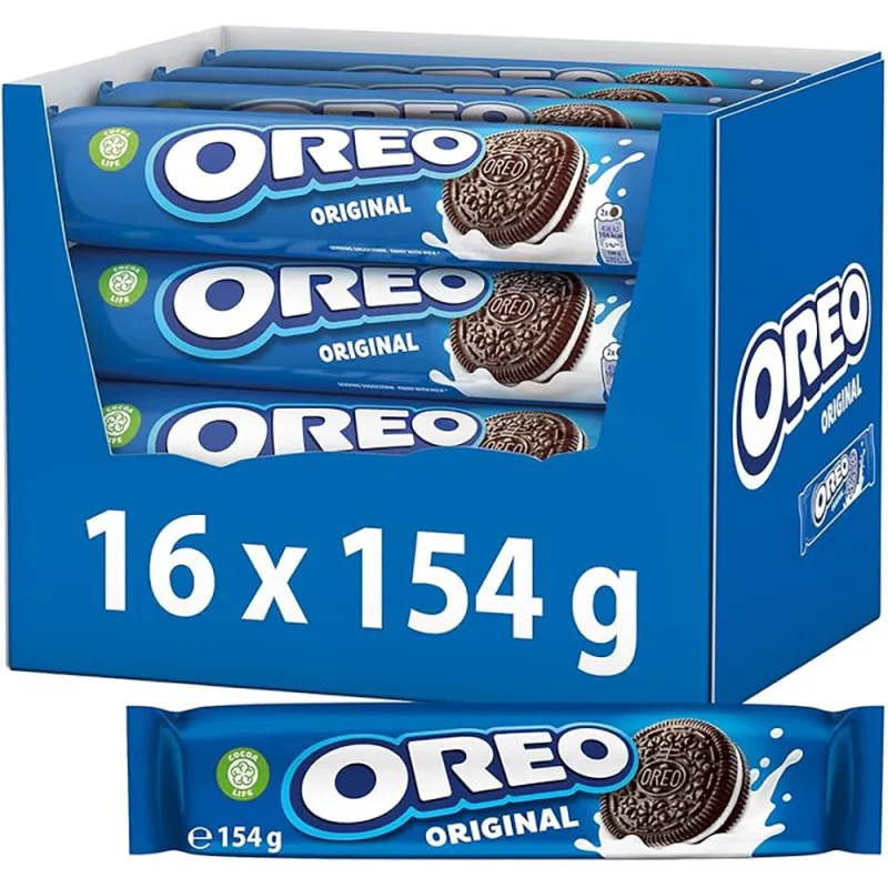 Oreo Original 154g (Pack of 16)