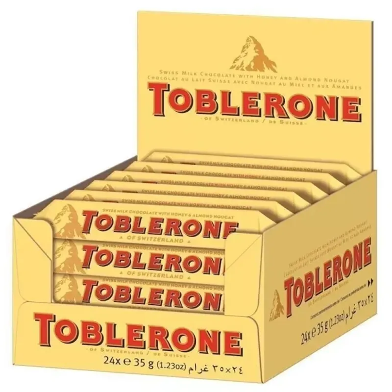 Toblerone 35g Milk (Pack of 24)
