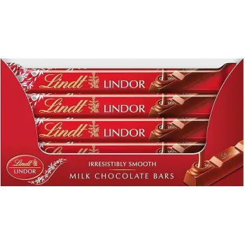 Lindt Lindor Milk Stick 38g (Pack of 24)