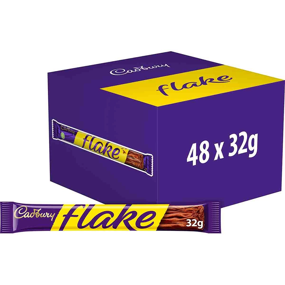 Cadbury Flake Bar 32g (Pack of 48)