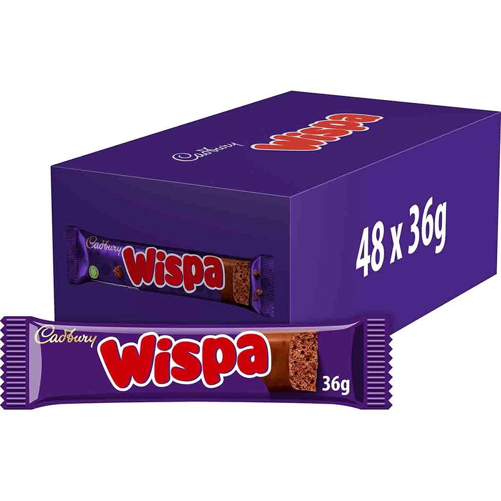 Cadbury Wispa Bar 36g (Pack of 48)