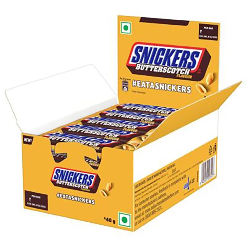 Snickers 40g Butterscotch (Pack of 15)