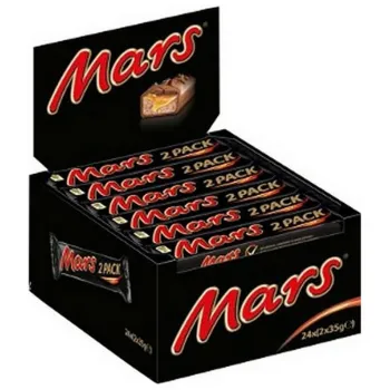Mars 2-Pack 70g (Pack of 24)