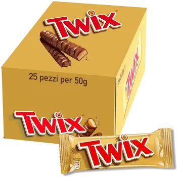 Twix 50g (Pack of 25)

