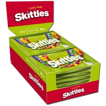 Skittles 38g Crazy Sours (Pack of 14)