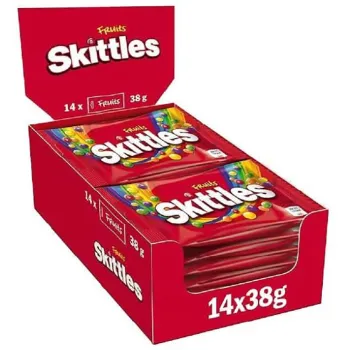 Skittles 38g Fruits (Pack of 14)