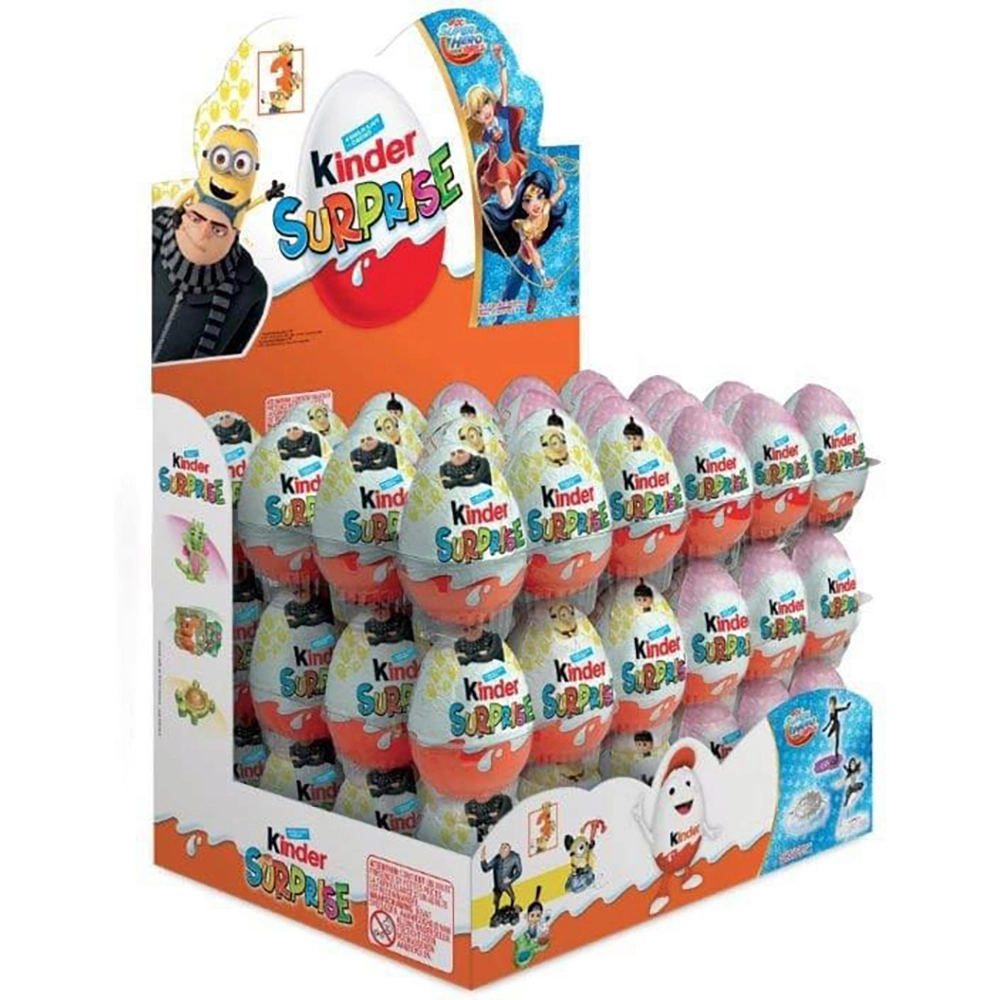 Kinder Surprise 20g Classic (Pack of 72)