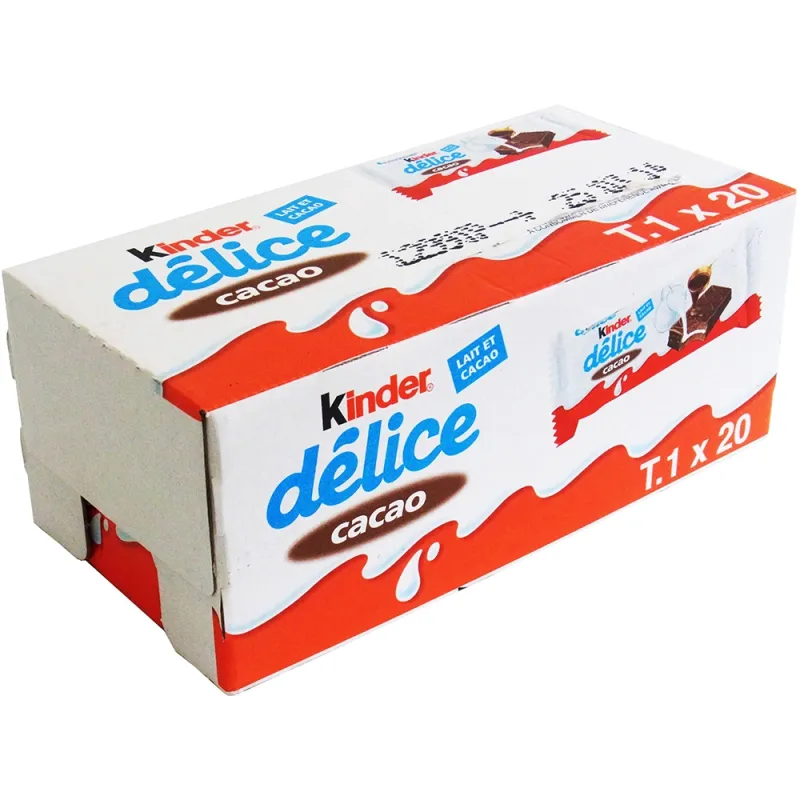 Kinder Delice 39g Cocoa (Pack of 20)