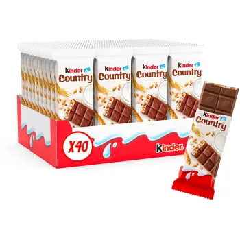 Kinder Country 23.5g (Pack of 40)