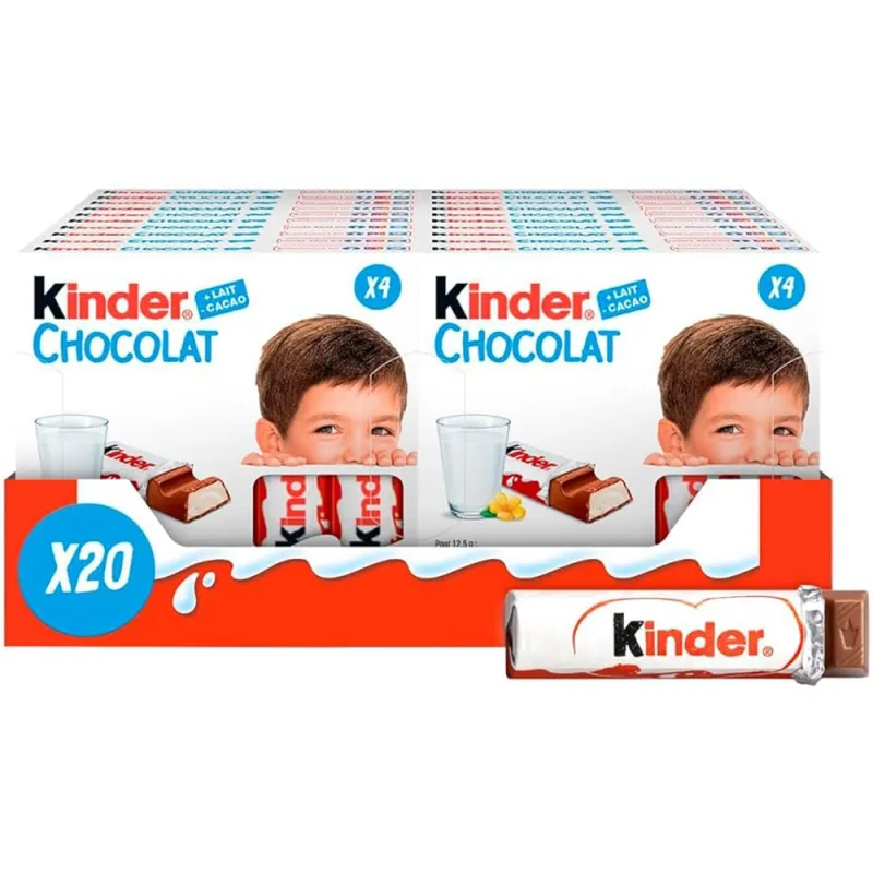 Kinder Chocolate 50g (4 x 20)