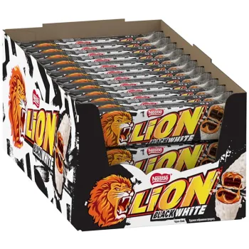 Lion 42g Black & White (Pack of 40)
