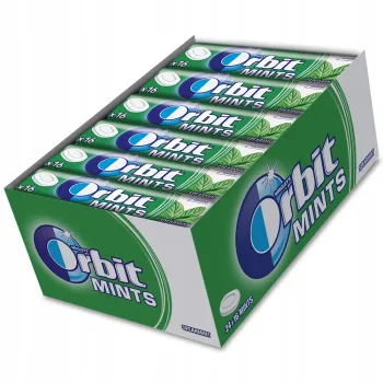 Orbit Mints 28g Spearmint (Pack of 24)