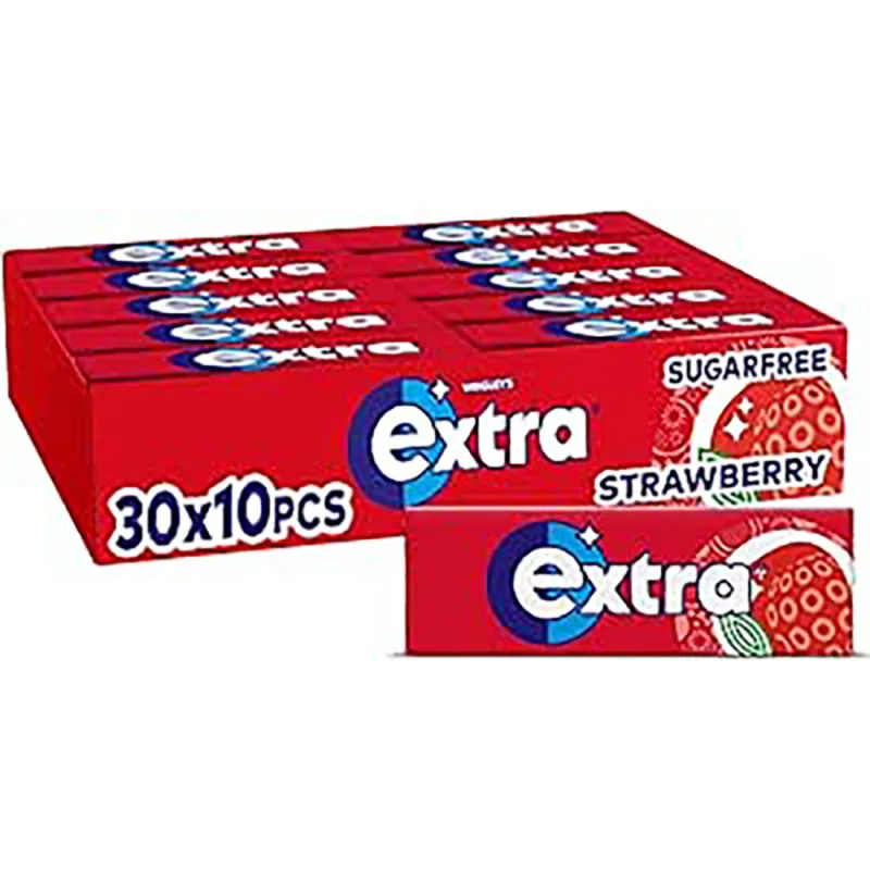 Orbit 10 Pieces Sugar Free Gum Strawberry (Pack of 30)