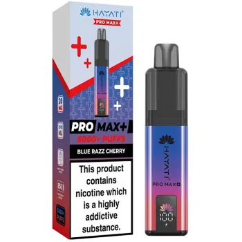 Hayati 6,000 Puffs Kits Blue Razz Cherry