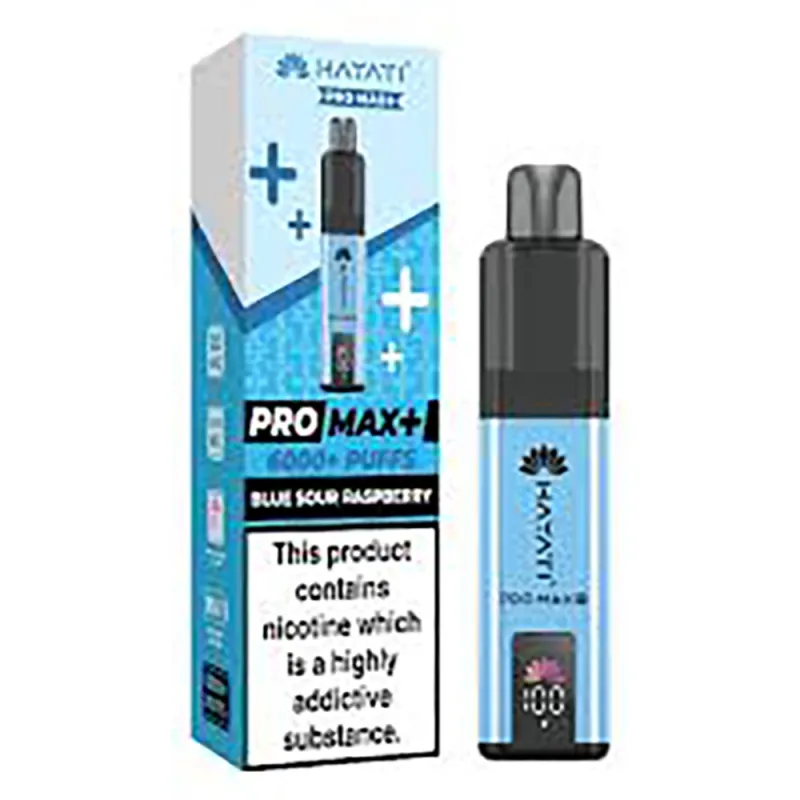 Hayati 6,000 Puffs Kits Blue Sour Raspberry