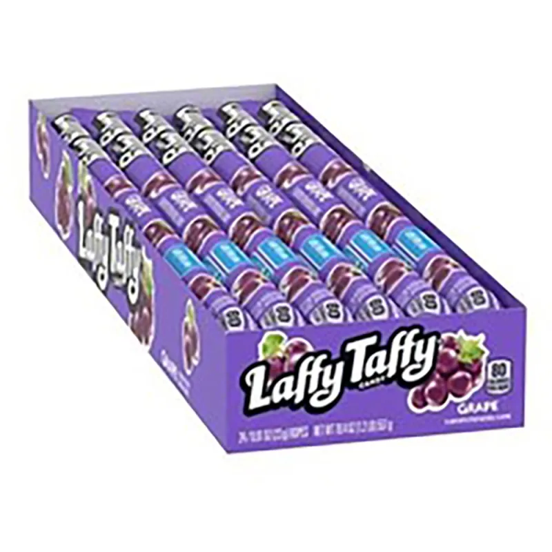 Laffy Taffy 23g Grape Candy Ropes  (Pack of 24)