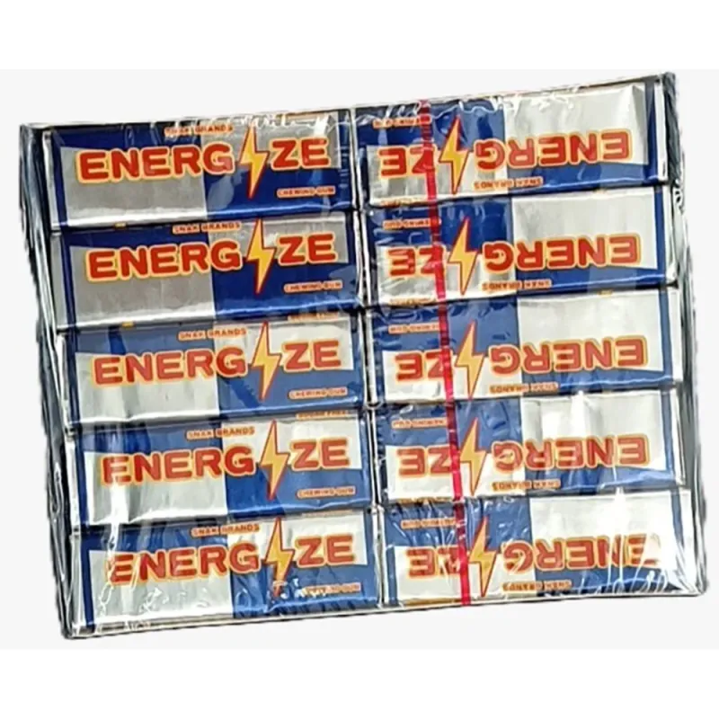 Snak Brands Energize Chewing Gum 12g (Pack of 30)