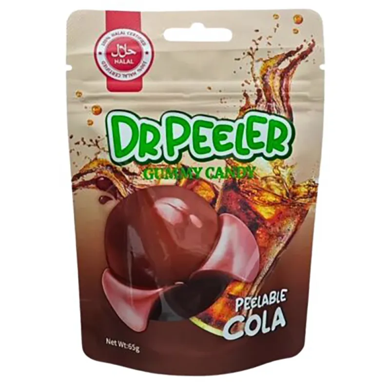 Dr Peeler Halal Peelable Cola Gummies 65g (Pack of 12)