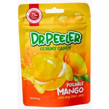 Dr Peeler Halal Peelable Mango Gummies 65g (Pack of 12)