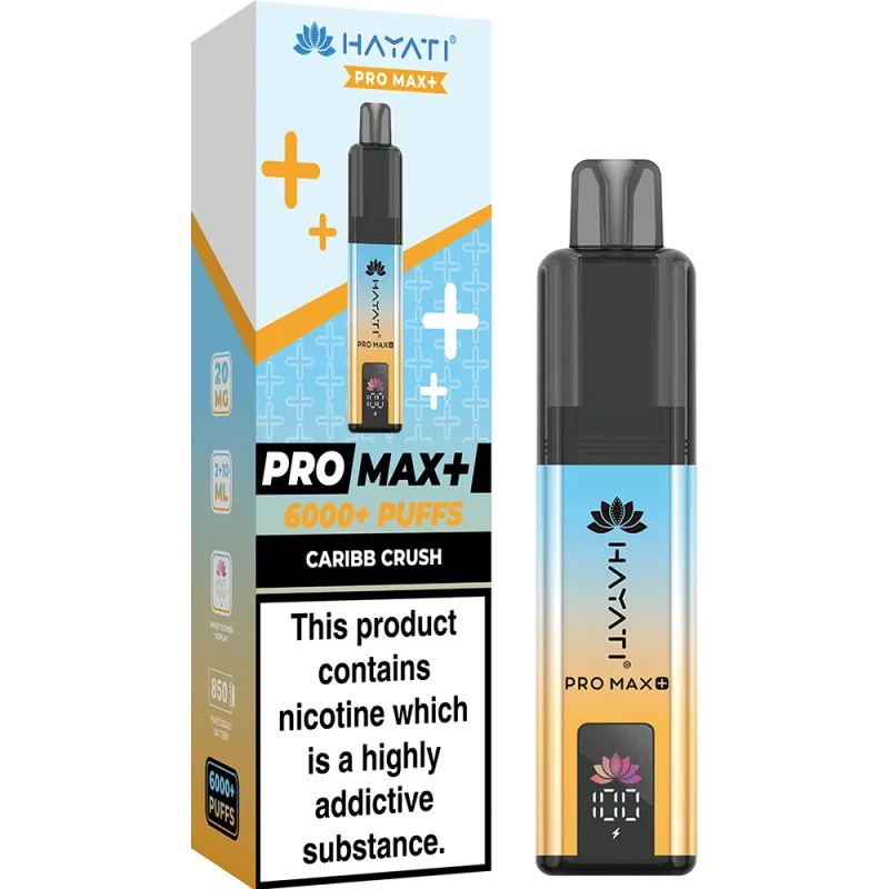 Hayati 6,000 Puffs Kits Caribbean Crush