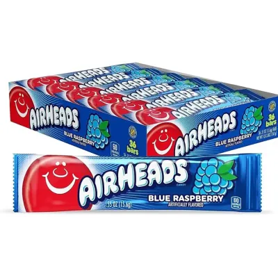Airheads White Mystery Candy Bars (Pack of 36 )