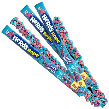 Nerds Candy Rope 26g Very Berry Flavour (Pack of 24)