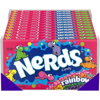 Nerds Rainbow Flavoured Candy 5OZ / 141g (Pack of 12)