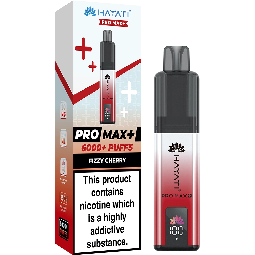 Hayati 6,000 Puffs Kits Fizzy Cherry