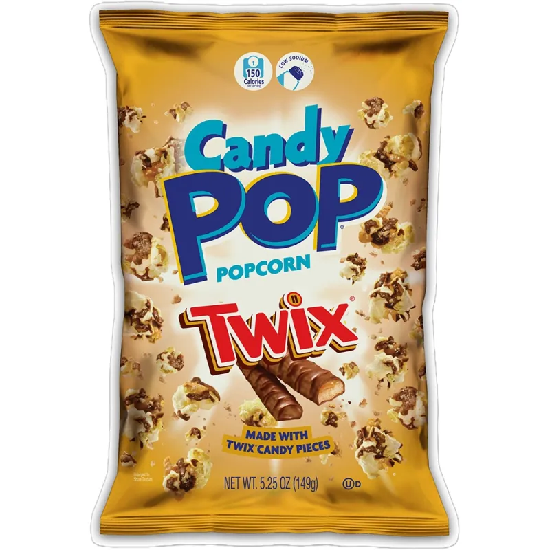 Candy Pop Twix Popcorn 149g (Pack of 12)