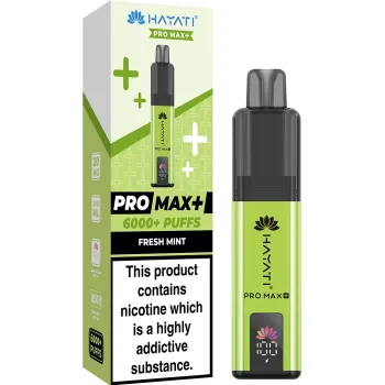 Hayati 6,000 Puffs Kits Fresh Mint