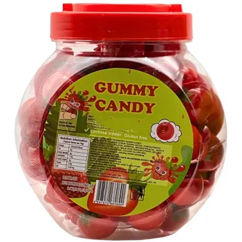Cravings Gummy Strawberry Flavoured 10g Candy Jar (Pack of 50)