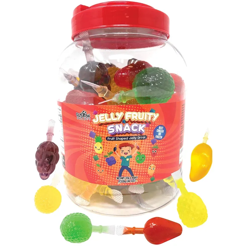 Furity Jelly Pops Jelly Jar (Pack of 60)