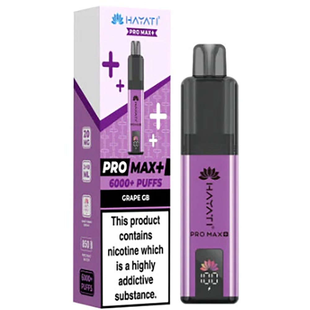 Hayati 6,000 Puffs Kits Grape Gummy Bear 