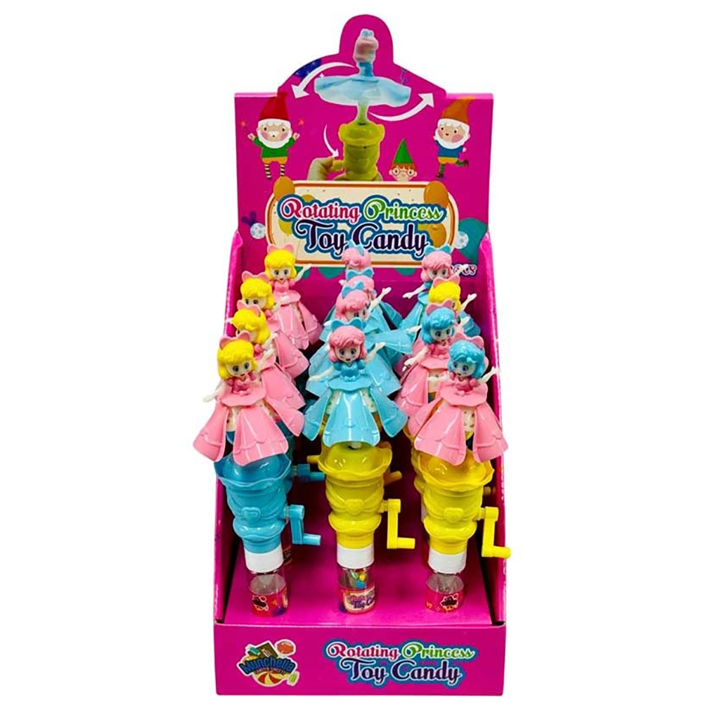 Princess Hair Dryer Toy + Candy (Pack of 12)