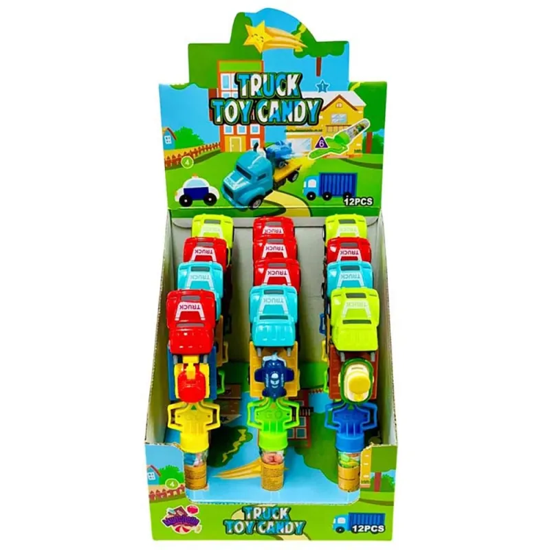 Truck Toy + Candy (Pack of 12)