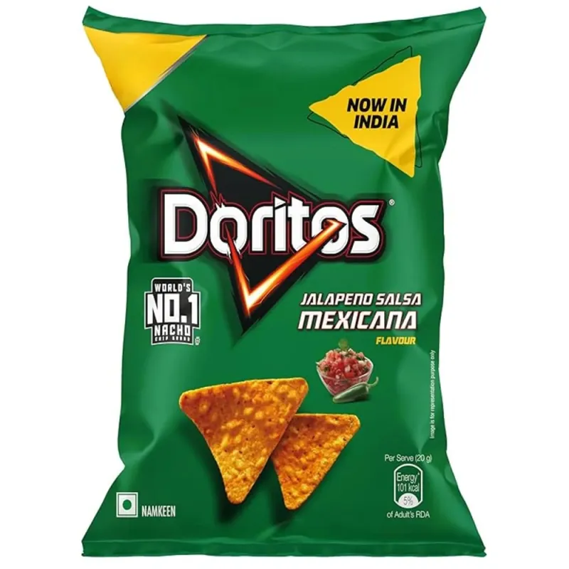 Doritos Jalapeno Salsa Mexicana Chips 45g (Pack of 25)