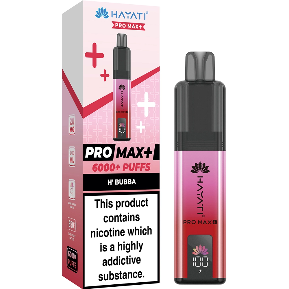 Hayati 6,000 Puffs Kits H’ Bubba