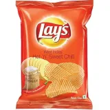 Lays Hot n Sweet Chilli Flavour 50g Potato Chips (Pack of 30)