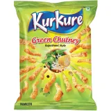 Kurkure Green Chutney Flavour Chips 80g (Pack of 30)
