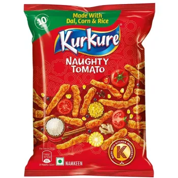 Kurkure Naughty Tomato Flavour Chips 80g (Pack of 30)
