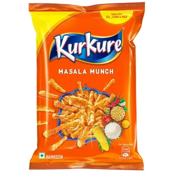 Kurkure Masala Munch Flavour Chips 80g (Pack of 30)