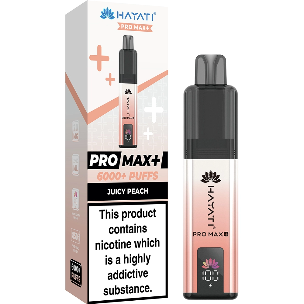 Hayati 6,000 Puffs Kits Juicy Peach