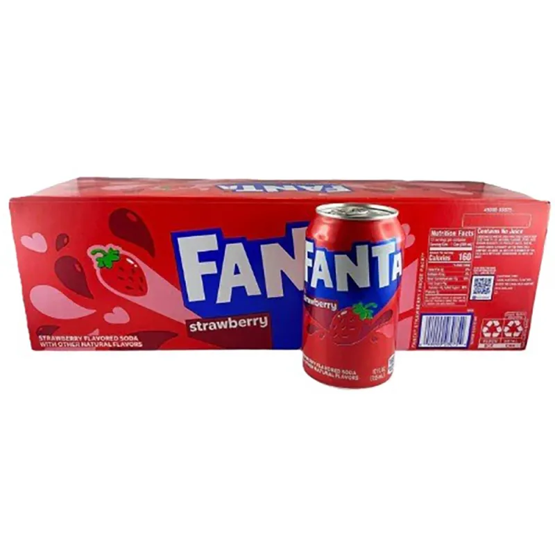 Fanta Strawberry 355ml Can (Pack of 12)