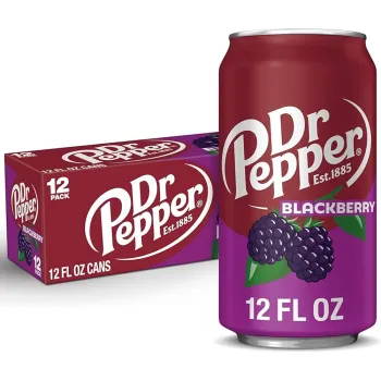 Dr Pepper Blackberry Can 355ml (Pack of 12)