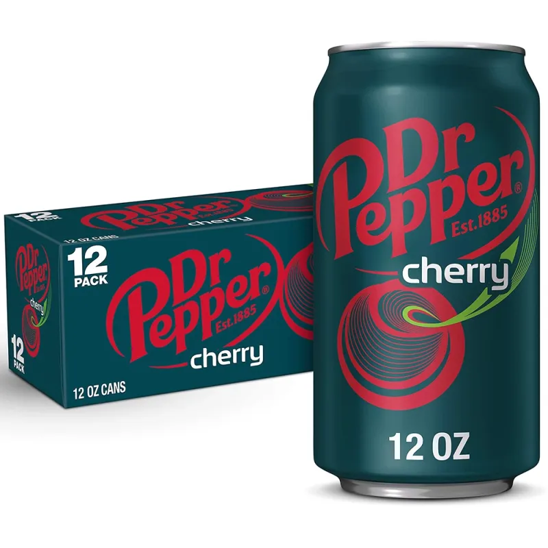 Dr Pepper Cherry Can 355ml (Pack of 12)