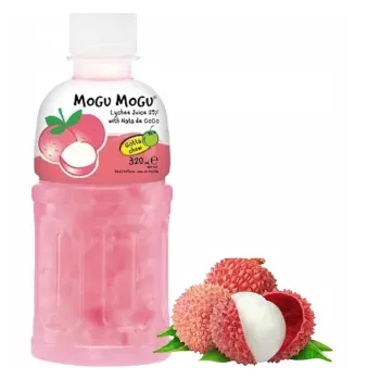 Mogu Mogu Lychee Flavour 320ml (Pack of 24)