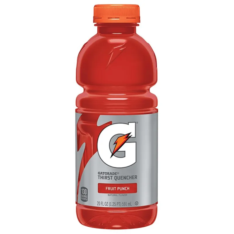 Gatorade Drink Fruit Punch Flavour 591ml (Pack of 24)