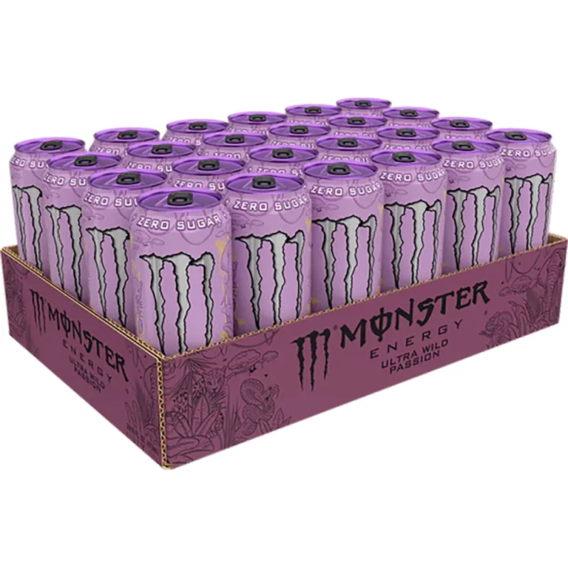 Monster Ultra Wild Passion 500ml (Pack of 24)