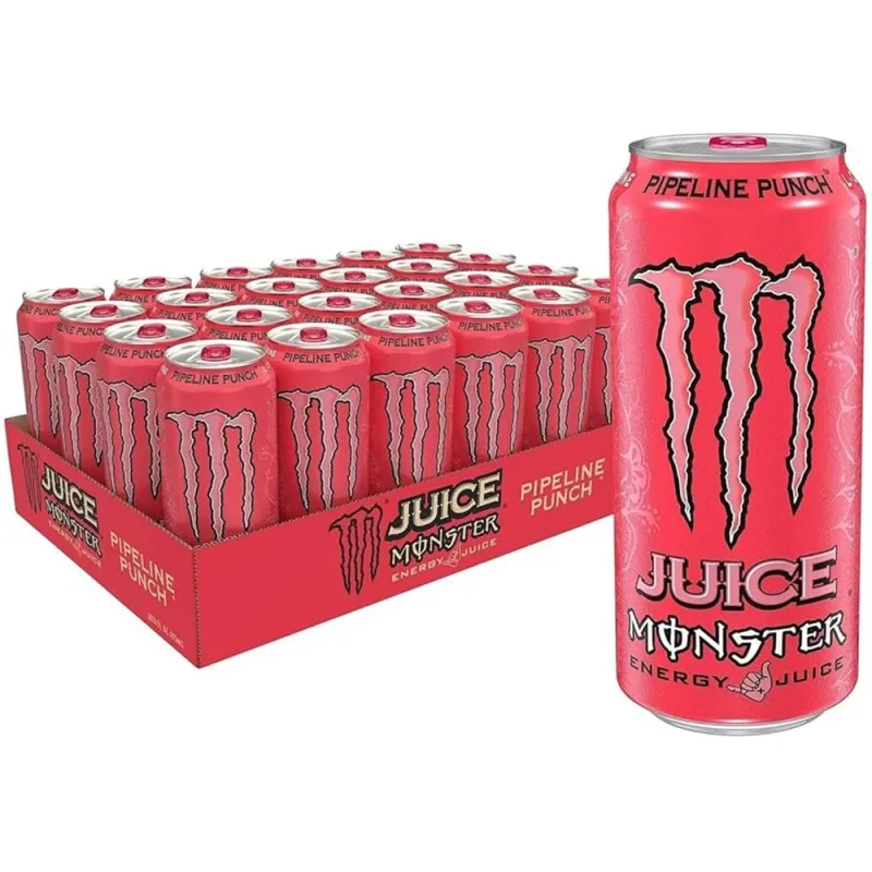 Monster Pipeline Punch Energy Drink 500ml (Pack of 24)